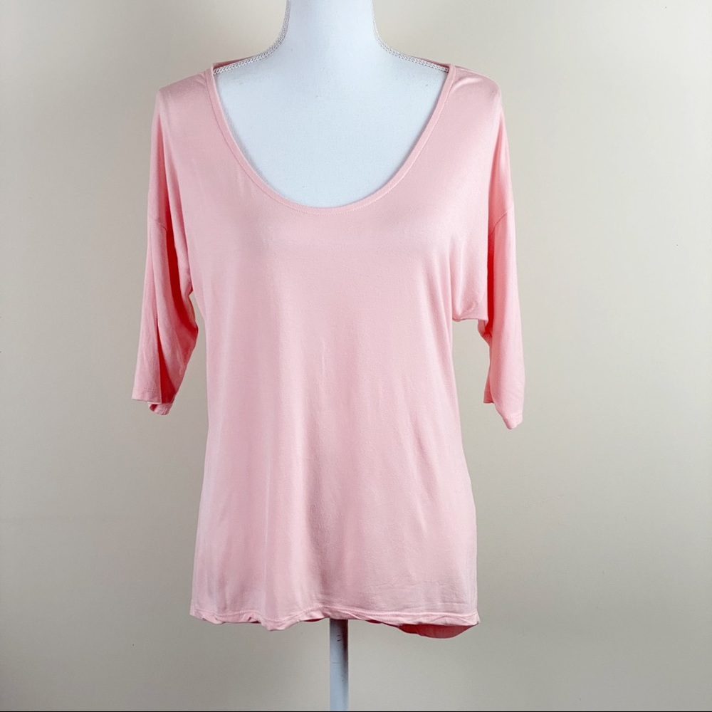 🔥5/$20 Matilda Jane Pink XS 3/4 length Sleeve Top